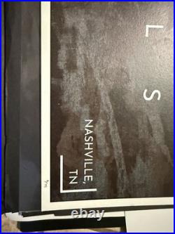 NINE INCH NAILS Posters Rob Sheridan Karl Fitzgerald Nashville Tampa Damaged