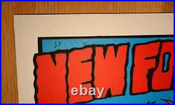 New Found Glory Autographed Poster 2012 Sticks & Stones 10-yr Anniv Concert Tour