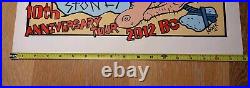 New Found Glory Autographed Poster 2012 Sticks & Stones 10-yr Anniv Concert Tour