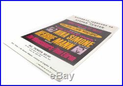 Nina SIMONE & Herbie MANN (Jazz) Original 1964 Concert Poster