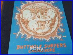 Nirvana Poster- Oakland Coliseum CA- 31st December 1993-2nd Edition-MINT BGP90