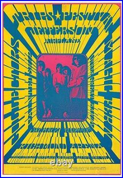 ORIGINAL 1967 Trips Festival Jefferson Airplane Concert Poster Richmond Arena