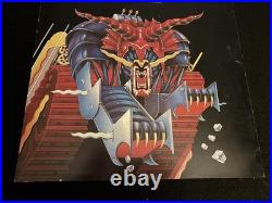 ORIGINAL JUDAS PRIEST 1984 METAL CONQUEROR CONCERT TOUR POSTER-Great White