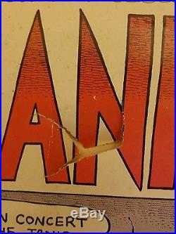 ORIGINAL Janis Joplin Chicago Concert Poster by Jay Zee Lynch 17x21