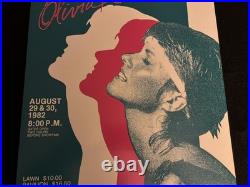 ORIGINAL OLIVIA NEWTON-JOHN 1982 PHYSICAL CONCERT TOUR POSTER-POPLAR CREEk-CA057