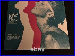 ORIGINAL OLIVIA NEWTON-JOHN 1982 PHYSICAL CONCERT TOUR POSTER-POPLAR CREEk-CA057