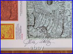 ORIGINAL Psychedelic Concert Poster BOOK 60's SEATTLE signed John MOEHRING