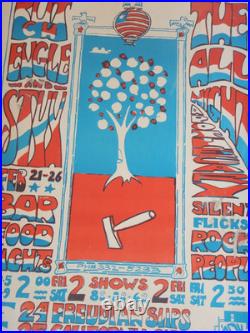 Original 1967 Butch Engle & Styx At The Ark In Sausalito Concert Poster