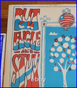 Original 1967 Butch Engle & Styx At The Ark In Sausalito Concert Poster