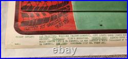 Original 1967 Vanilla Fudge concert poster Avalon Ballroom