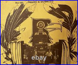 Original 1970 Pink Floyd Fillmore West BG Presents 230 Concert Poster