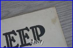 Original 1970's Concert Poster Asleep At The Wheel Butch Hancock Austin Texas