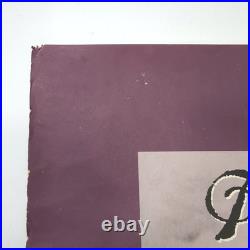 Original 1976 Poster The Last Waltz The Band Farewell Concert Winterland SF