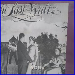 Original 1976 Poster The Last Waltz The Band Farewell Concert Winterland SF