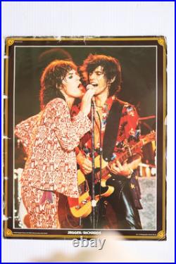 Original 1976 Rolling Stones Jagger/Richards Live Concert Poster, Rinnig R. P. #4