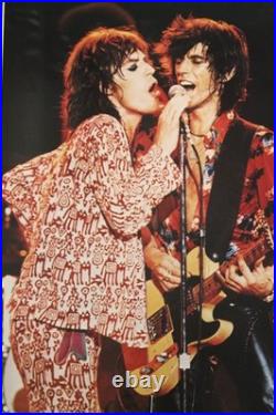 Original 1976 Rolling Stones Jagger/Richards Live Concert Poster, Rinnig R. P. #4