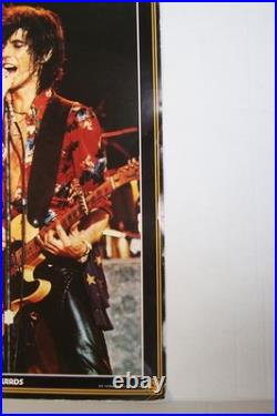 Original 1976 Rolling Stones Jagger/Richards Live Concert Poster, Rinnig R. P. #4