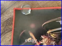 Original 1978 Jimmy Page Concert Led Zeppelin Big O Poster Printed In England