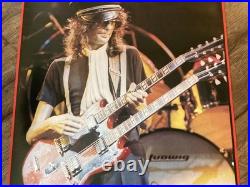 Original 1978 Jimmy Page Concert Led Zeppelin Big O Poster Printed In England