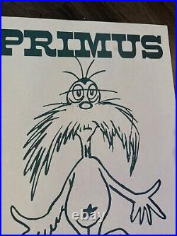 Original 1997 Primus Limp Bizkit Concert Poster Flyer 11 x 17 offset Durst PSC