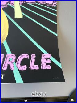 Original A Perfect Circle Concert Poster AP S/N x/25 Grand Prairie TX 2017