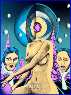 Original A Perfect Circle Concert Poster AP S/N x/25 Grand Prairie TX 2017