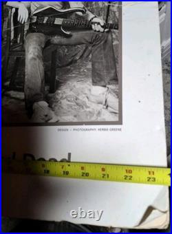 Original Bob Dylan & Grateful Dead Concert Promotional Poster 1987 Core 4 Plus