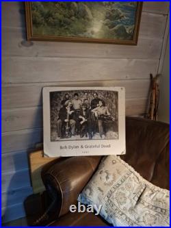 Original Bob Dylan & Grateful Dead Concert Promotional Poster 1987 Core 4 Plus