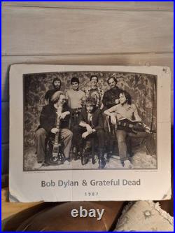 Original Bob Dylan & Grateful Dead Concert Promotional Poster 1987 Core 4 Plus