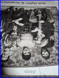 Original Bob Dylan & Grateful Dead Concert Promotional Poster 1987 Core 4 Plus