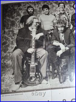 Original Bob Dylan & Grateful Dead Concert Promotional Poster 1987 Core 4 Plus