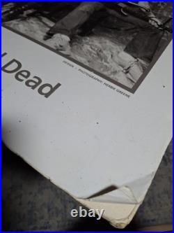 Original Bob Dylan & Grateful Dead Concert Promotional Poster 1987 Core 4 Plus