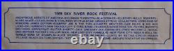 Original Concert Poster 1969-sky River Festival C J&fish-james Taylor-burritos
