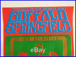 Original Concert Poster-buffalo Springfield-santa Barbara-aor#3.39-earl Warren