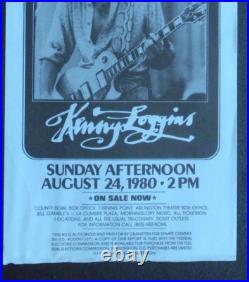 Original Concert Poster-kenny Loggins Back To Santa Barbara-sb Bowl Aug 24,1980 Original Concert Poster-kenny Loggins Back To Santa Barbara-sb Bowl Aug 24,1980