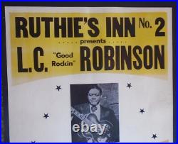 Original Concert Poster-l. C Good Rockinrobinson Ruthies-berkeley-tilghman 1971 Original Concert Poster-l. C Good Rockinrobinson Ruthies-berkeley-tilghman 1971
