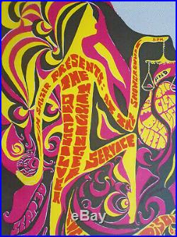 Original Concert Poster-quicksilver Messenger Service-santa Barbara-earl Warren