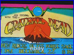 Original Concert Ticket Grateful Dead @sacramento, Ca Aor4.101 Shepherd 12-22-70