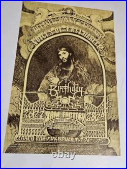 Original DELANEY & BONNIE Concert Poster BG 262 FILLMORE concert So Laid Back