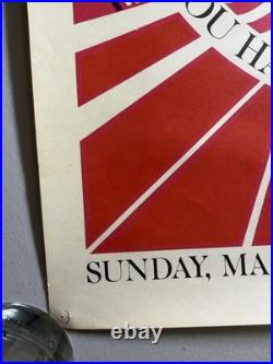 Original EMMYLOU HARRIS & EARL SCRUGGS Washington DC 1976 Concert Poster