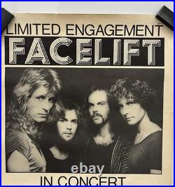 Original Facelift Cross Downey Civic Theatre Concert Poster Los Angeles Rare