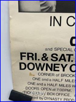 Original Facelift Cross Downey Civic Theatre Concert Poster Los Angeles Rare