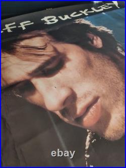 Original Jeff Buckley Concert Poster France 1995 Tour Ultra Rare Item Original Jeff Buckley Concert Poster France 1995 Tour Ultra Rare Item