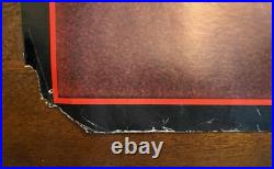 Original Jimmy Page Concert Poster Led Zeppelin -Big O Poster Printed In Eng