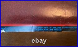 Original Jimmy Page Concert Poster Led Zeppelin -Big O Poster Printed In Eng