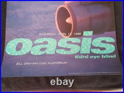 Original Oasis 1996 Poster- San Francisco CA-NM/MINT 1st Print BGP141