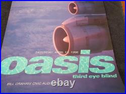 Original Oasis 1996 Poster- San Francisco CA-NM/MINT 1st Print BGP141
