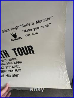 Original Poster THE STEMS 1986 She is A Monster Farewell Perth Concerts Citadel