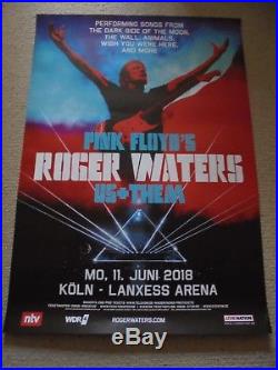 Original ROGER WATERS Pink Floyd PROMO POSTER Plakat US+THEM Concert TOUR 2018