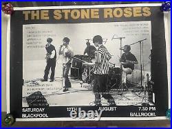 Original Rare 1989 The Stone Roses Empress Ballroom Album Concert Poster